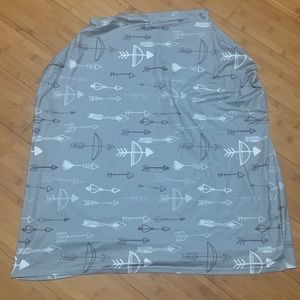 Gray Hicoco Nusing Cover Car Seat Cover